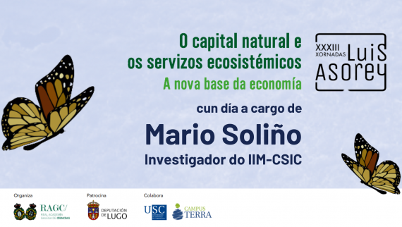 Mario Soliño nas Xornadas Luisa Asorey. Organizan e colaboran RAGC, USC e Deputación de Lugo